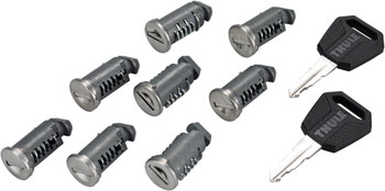 Thule 450800 One-Key Lock System 8 Pack SET Rack Accessories