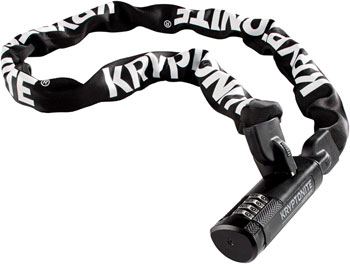 Kryptonite Keeper 712 Chain Lock with Combination: 3.93' (120cm) EA Chain Lock