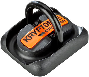 Kryptonite Evolution Ground Anchor - Black EA Bracket/Accessory