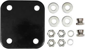Kryptonite Evolution Ground Anchor Truck & Trailer Accessory Mounting Kit - Black EA Bracket/Accessory