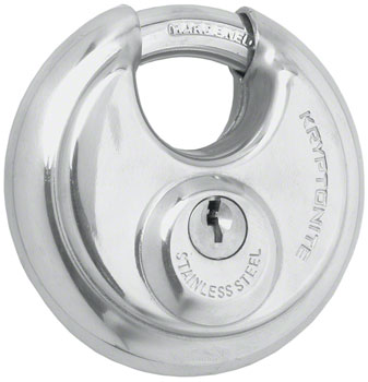Kryptonite Disc Padlock with Flat Key EA Padlock