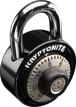 Kryptonite Gripper Combination Padlock: 50mm EA Padlock