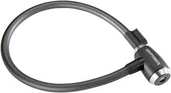Kryptonite KryptoFlex 1565 Cable Lock - with Key, 2.2' x 15mm EA Cable Lock