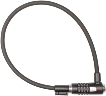 Kryptonite KryptoFlex 1265 Cable Lock - 4-Digit Combo, 65cm x 12mm, Black EA Cable Lock