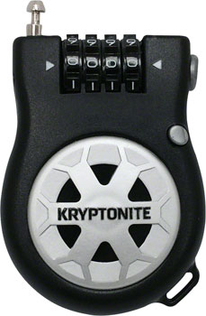 Kryptonite R-2 Retractable Combo Cable Lock: 3' (90cm) EA Cable Lock