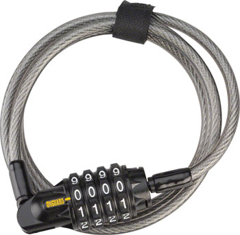 OnGuard Terrier Combo 4' x 6mm Resetteble Combo Cable Lock EA Cable Lock