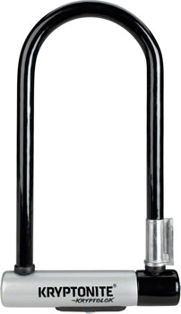 Kryptonite KryptoLok U-Lock - 4 x 9", Keyed, Black, Includes bracket EA U-Lock