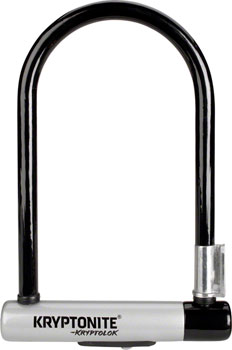 Kryptonite KryptoLok U-Lock - 5 x 9", Keyed, Black, Includes bracket EA U-Lock