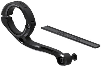 Lezyne Ebike Forward Center Handlebar Headlight Mount - With Shims, Black EA Ebike Light