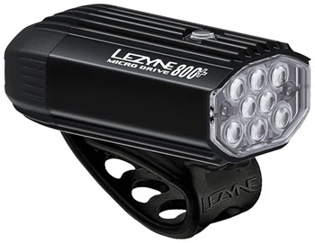 Lezyne Micro Drive 800+ Headlight - Black EA Headlights