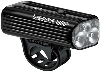 Lezyne Super Drive 1800+ Smart Headlight - Black EA Headlights