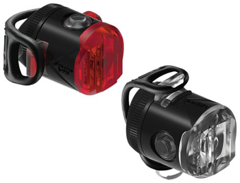 Lezyne Femto USB-C Drive Headlight/Taillight Set - Black EA Headlight & Taillight Set