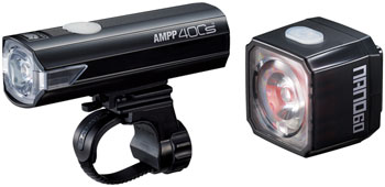 CatEye AMPP400S / NANO60 (USB-C) Headlight and Taillight Set EA Headlight & Taillight Set