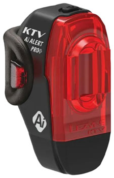 Lezyne KTV Pro+ Ai Alert Taillight - 150 Lumens, Black SET Taillight