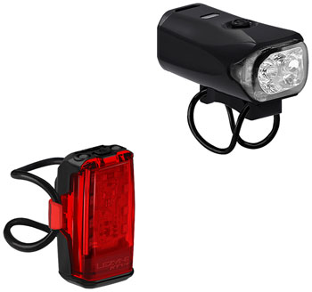 Lezyne KTV Drive 300+/KTVPlus Drive Headlight/Taillight Set Headlight & Taillight Set
