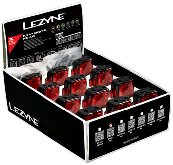 Lezyne KTV+ Drive Taillight -Box of 12 SET Taillight