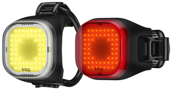 Knog Blinder Mini Square Headlight/Taillight Set Headlight & Taillight Set