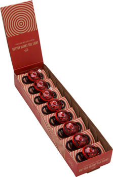 Planet Bike Button Blinky Taillight: Box of 8 BOX Taillight