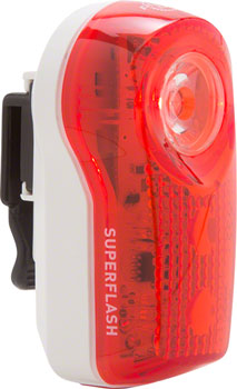 Planet Bike LED Superflash Taillight: Red/White EA Taillight