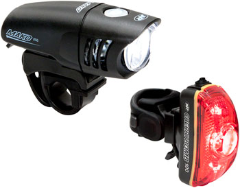 NiteRider Mako 250/CherryBomb 100 Headlight/Taillight Set EA Headlight & Taillight Set