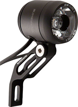 Supernova E3 Pure 3 Dynamo Headlight: Black EA Dynamo & Generator Light
