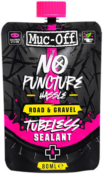 Muc-Off Road+Gravel Tubeless Tire Sealant - 80ml EA Tubeless Sealant