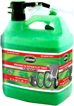 Slime Tube Sealant - 1 Gallon Jug, Value Size w/ Dispensing Pump EA Tube Sealant