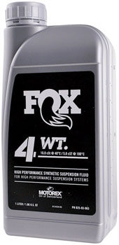FOX 4wt Suspension Oil - 1 liter EA Suspension Tools