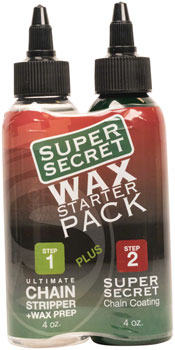 Silca Super Secret Wax Starter Pack - Super Secret Wax, Chain Stripper Bundle EA Lube