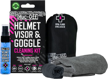 Muc-Off Visor/Lens/ Goggle Cleaning Kit (Version 2) KIT Eyewear Accessories