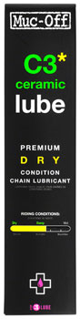 Muc-Off C3 Dry Ceramic Bike Chain Lube - 50ml, Drip EA Lube