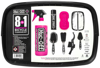 Muc-Off 8-in-1 Cleaning Kit: Tub with 8 Pieces EA Cleaning Tools