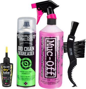 Muc-Off Bike Care Kit: Clean and Lube EA Degreaser