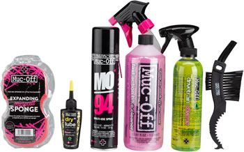Muc-Off Bike Care Kit: Wash and Drivetrain Essentials EA Cleaning Tools