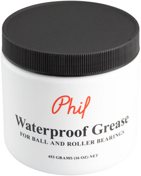 Phil Wood Waterproof Grease: 16oz Jar EA Grease