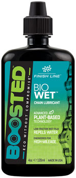 Finish Line Boosted Bio Wet Chain Lube - 4oz EA Lube