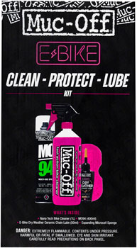 Muc-Off Ebike Clean, Protect, Lube Kit Degreaser