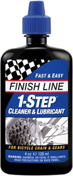 Finish Line 1-Step Cleaner and Bike Chain Lube - 4oz, Drip EA Lube
