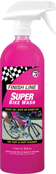 Finish Line Super Bike Wash Cleaner, 34 oz Hand Spray Bottle EA Degreaser