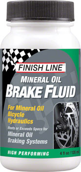 Finish Line Mineral Oil Brake Fluid - 4oz EA Brake Tools