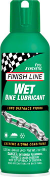 Finish Line WET Bike Chain Lube - 8oz, Aerosol EA Lube