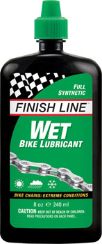 Finish Line WET Bike Chain Lube - 8oz, Drip EA Lube