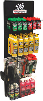 Finish Line Wall Mount Display, 1-Stop Shop Product Mix EA