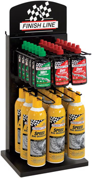 Finish Line Counter Top Display, Standard Product Mix EA