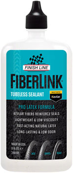 Finish Line FiberLink Tubeless Tire Sealant - 8oz, Drip EA Tubeless Sealant