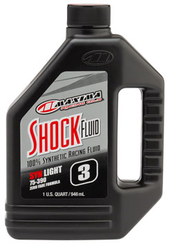 Manitou Maxima Synthetic All-Temperatures Suspension Oil - 3Wt, 1 Liter EA Suspension Tools