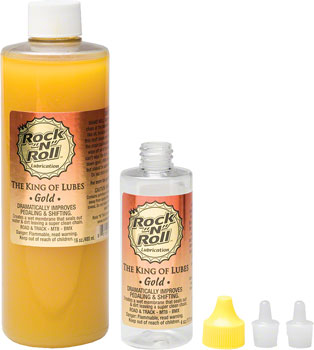 Rock-N-Roll Gold Bike Chain Lube - 16oz, Drip EA Lube