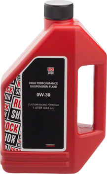 RockShox Suspension Oil 0W-30, 1 Liter Bottle, Pike/LyrikB1/Yari Lower Legs EA Suspension Tools