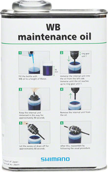Shimano Maintenance Oil - 1L, Bulk EA Lube