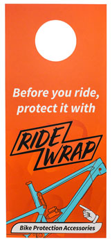 RideWrap Dealer POP Handlebar Hang Tag Pack EA Chainstay/Frame Protection
